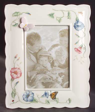 Butterfly Meadow Frame-Holds 5" X 7"