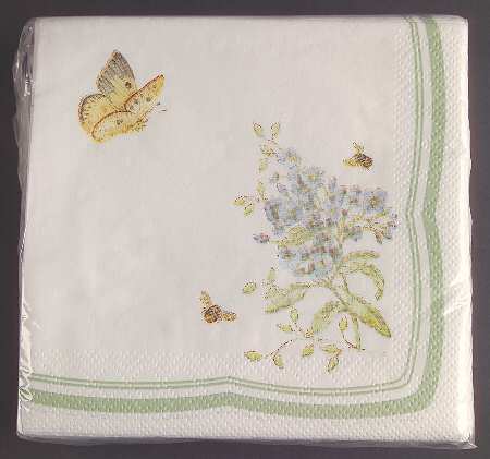 Butterfly Meadow Package of Paper Beverage Napkins