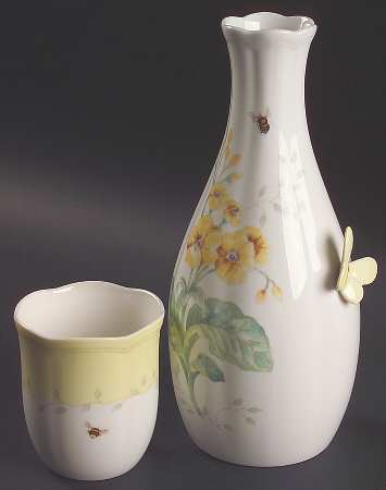 Butterfly Meadow 2-Piece Nite Set (Pitcher and Tumbler)