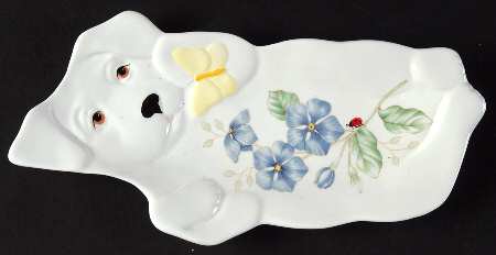Butterfly Meadow Figural Spoon Rest by Lenox