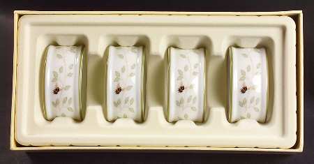 Butterfly Meadow Napkin Ring - Set of 4
