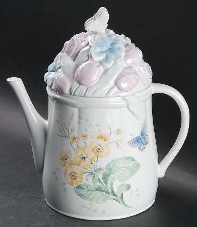 Butterfly Meadow Figural Cookie Jar & Lid