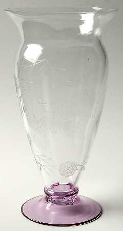 Butterfly Meadow 11" Glassware Vase