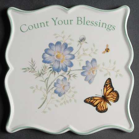 Butterfly Meadow Trivet
