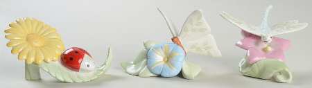 Butterfly Meadow (Set of 3 Motif) Figurines