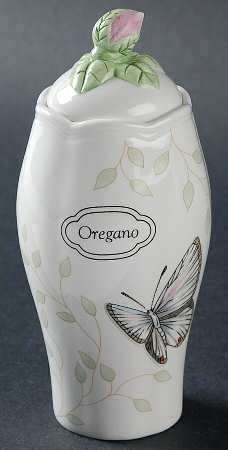Butterfly Meadow Oregano Spice Jar & Lid