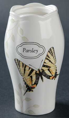 Butterfly Meadow Parsley Spice Jar No Lid
