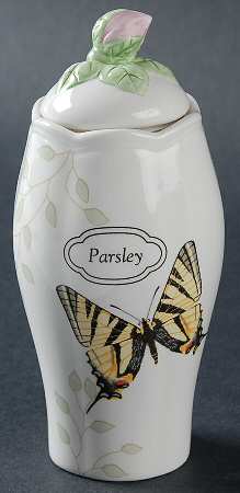 Butterfly Meadow Parsley Spice Jar & Lid