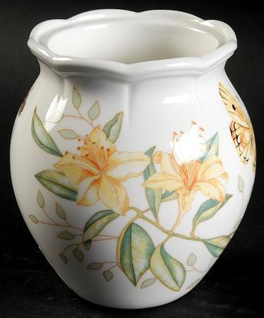 Butterfly Meadow Condiment Jar No Lid by Lenox