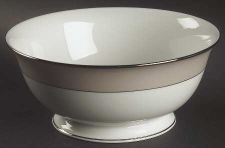 Federal Platinum Frost 8" Round Vegetable Bowl
