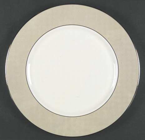 Federal Platinum Frost Service Plate (Charger)