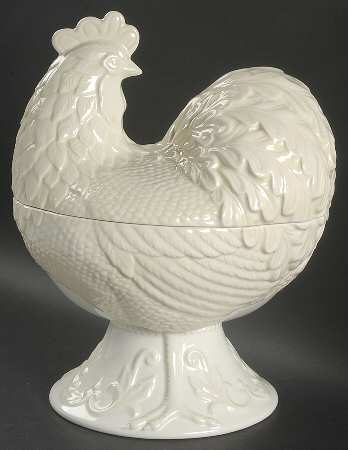 Butler's Pantry Figural Oval Covered Vegetable