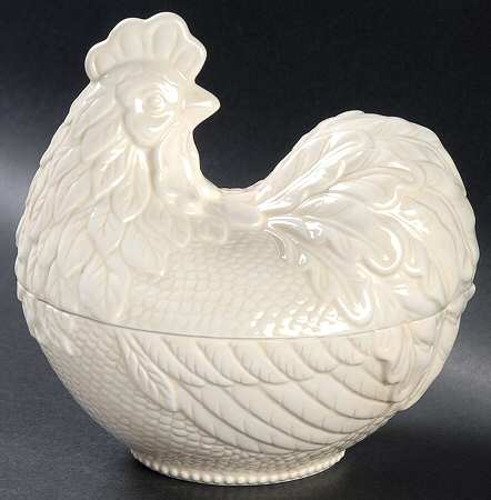 Butler's Pantry Figural Candy Box & Lid