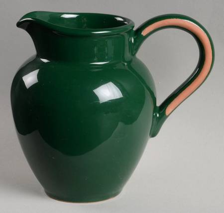 Simply Tulips Terra Cotta (Green) 40 Oz Pitcher