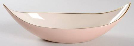 Crescent Collection Pink Nut Dish