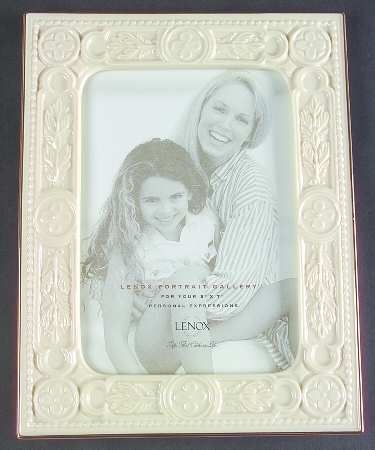 Fleur De Lis Collection Sculptured Frame-Holds 5" X 7"