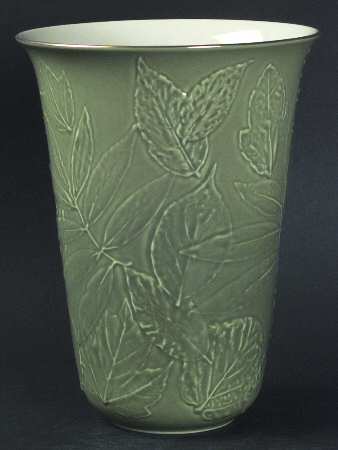 Pressed Leaves Collection 10" Vase