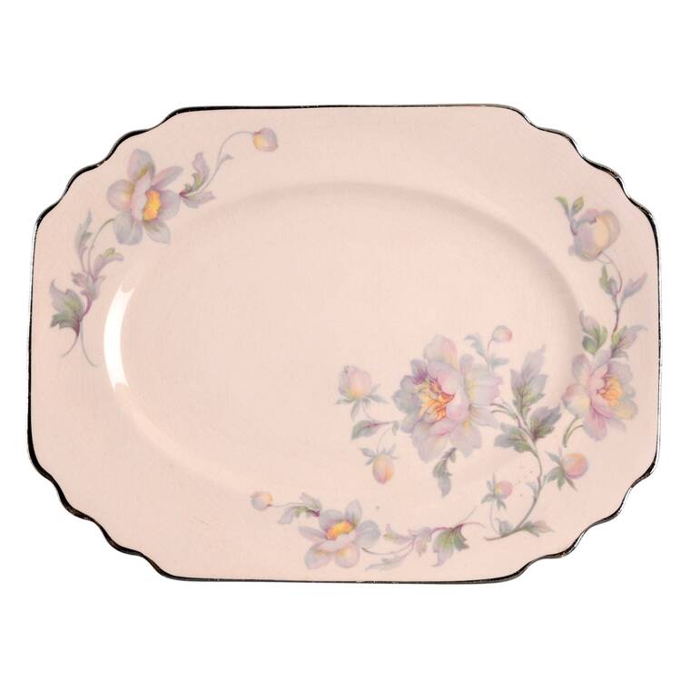 Silver Moon Peach Underplate for Gravy Boat