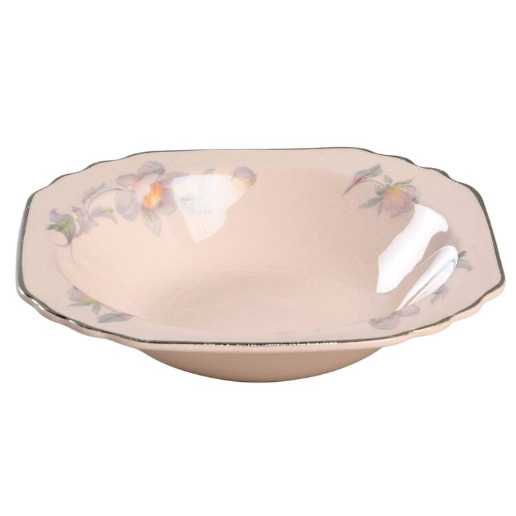 Silver Moon Peach Fruit/Dessert (Sauce) Bowl