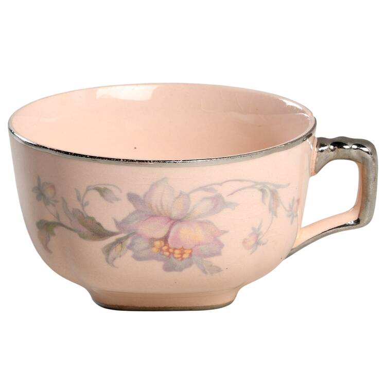 Silver Moon Peach Footed Cup