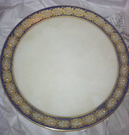 Pembrooke Blue Saucer for Cream Soup Bowl