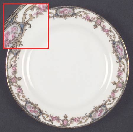 The Arenida Bread & Butter Plate