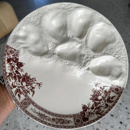 Garfield Oyster Plate