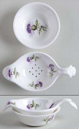 The Thistle Tea Strainer & Bowl