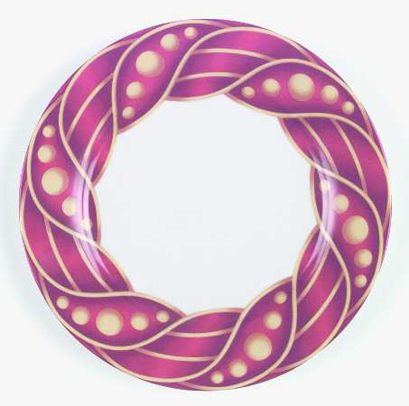 Ali Baba Rust Salad Plate
