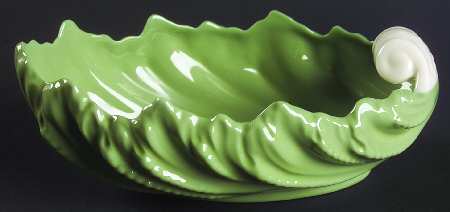 Shell Bowl Collection Celedon and White by Lenox