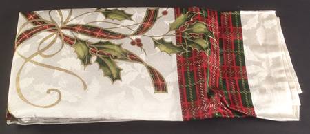 Holiday Nouveau Gold 72" X 72" Cloth Shower Curtain