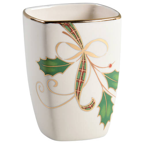 Holiday Nouveau Gold China Bathroom Tumbler