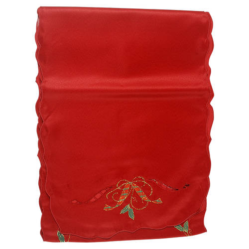 Holiday Nouveau Gold 14" X 90" Cloth Table Runner