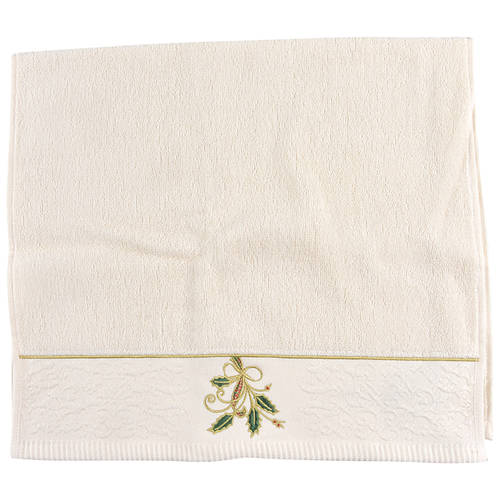 Holiday Nouveau Gold Cloth Hand Towel
