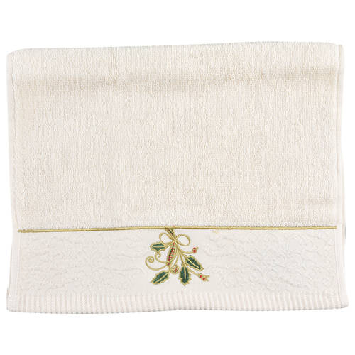Holiday Nouveau Gold Cloth Fingertip Towel