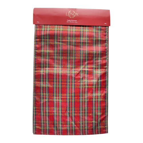 Holiday Nouveau Gold 14" X 70" Cloth Table Runner