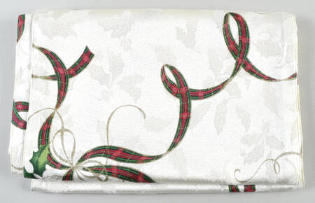 Holiday Nouveau Gold 14" X 70" Cloth Table Runner