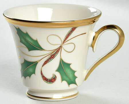 Holiday Nouveau Gold Accent Footed Cup