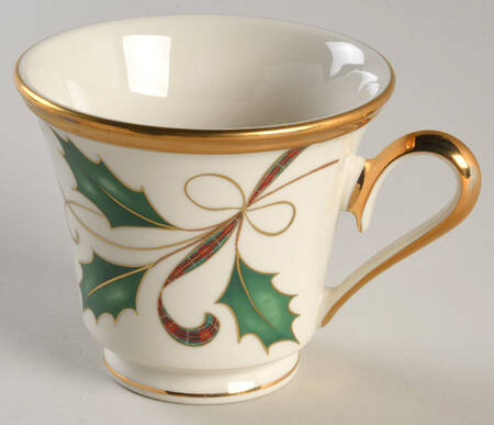 Holiday Nouveau Gold Accent Footed Cup