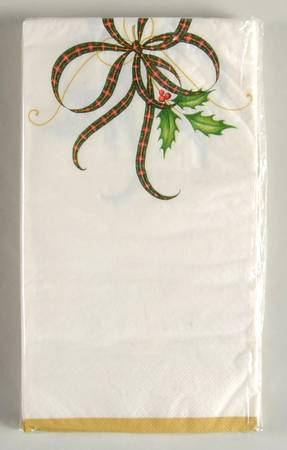 Holiday Nouveau Gold Package of Paper Guest Towel Napkins
