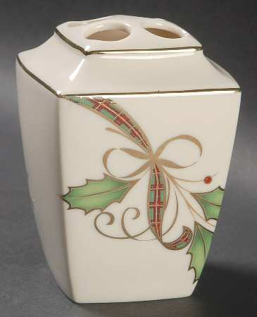 Holiday Nouveau Gold Toothbrush Holder