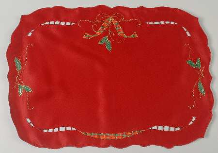 Holiday Nouveau Gold Cloth Placemat
