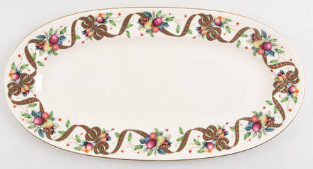 Holiday Tartan Large Sandwich Tray