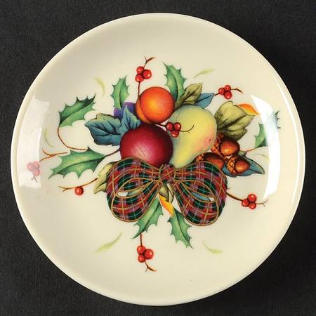 Holiday Tartan Individual Dip Dish