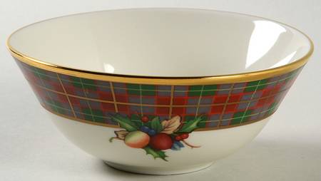 Holiday Tartan 4" Tier Bowl for Tier Bowl Set