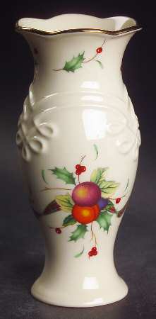 Holiday Tartan 5" Bud Vase