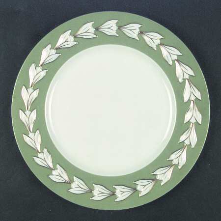 Beltane Green (Gold Outline) Service Plate (Charger)