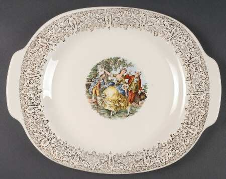 LIA34 14" Oval Serving Platter