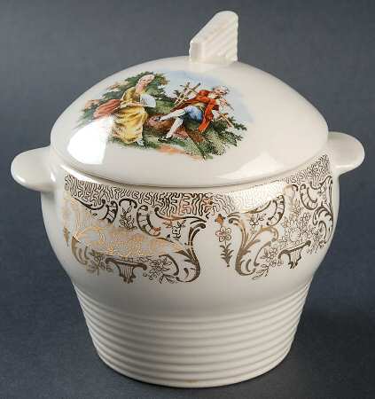LIA34 Sugar Bowl & Lid