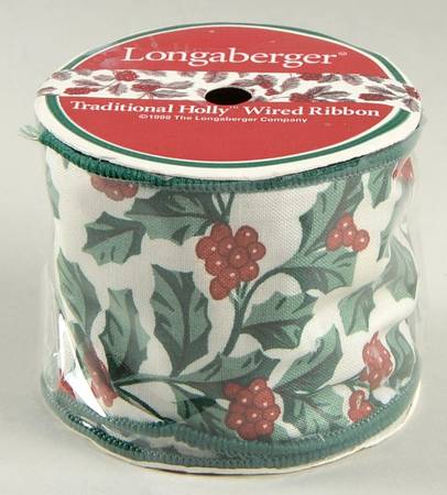 Holly 5 Yard Ribbon Spool